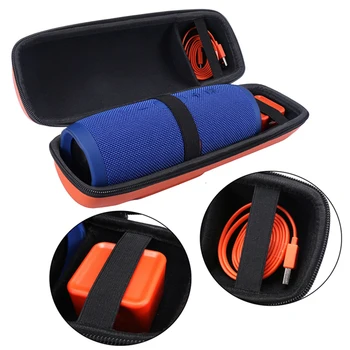 

2019 Newest EVA+PU Portable Hard Carry Bag Box Protective Cover Case For JBL Charge 3 JBL Charge3 bluetooth Speaker Pouch Case