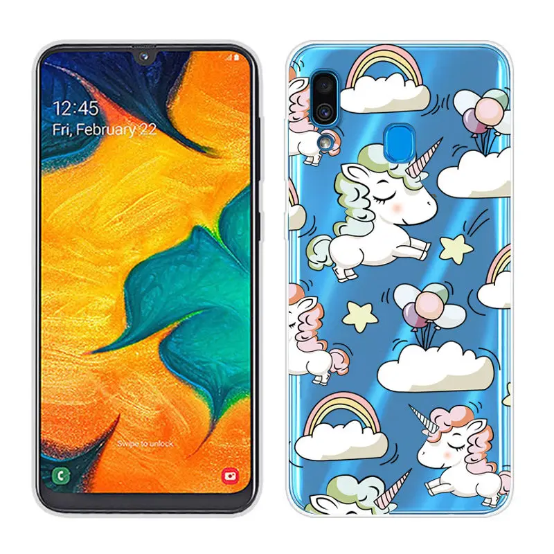 Soft TPU Case for Samsung Galaxy A40 A30 Clear Silicone Back Phone Case for Samsung A50 A10 Cover for A60 A70 SAM-A505F Fundas (4)