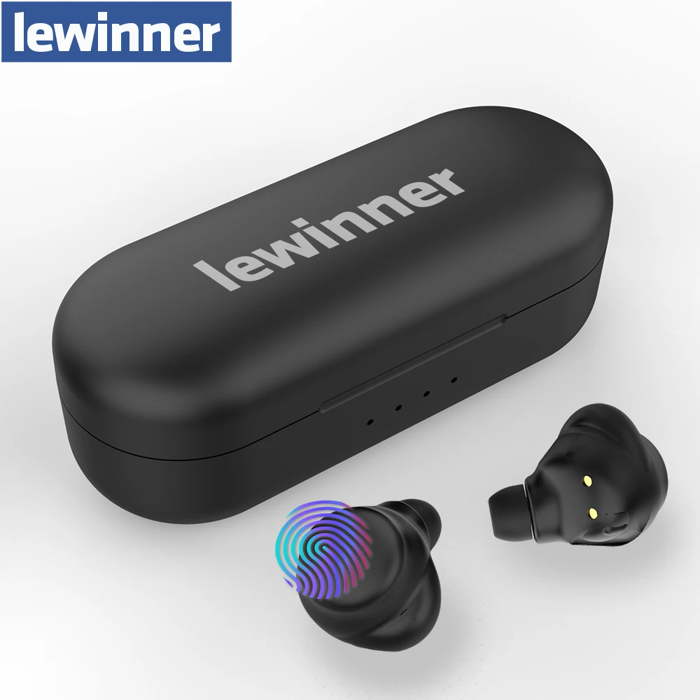 Lewinner A5 Bluetooth 5 0 беспроводные наушники TWS спортивные свободные руки гарнитура для