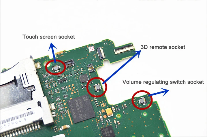 4-контактный разъем Порты и разъёмы гнездо для Nintend NDSiXL/3DS/3dsxl/ 3DS новинки 3DS XL/wiiupad 4Pin Сенсорный экран рокер разъем для нового 3DS