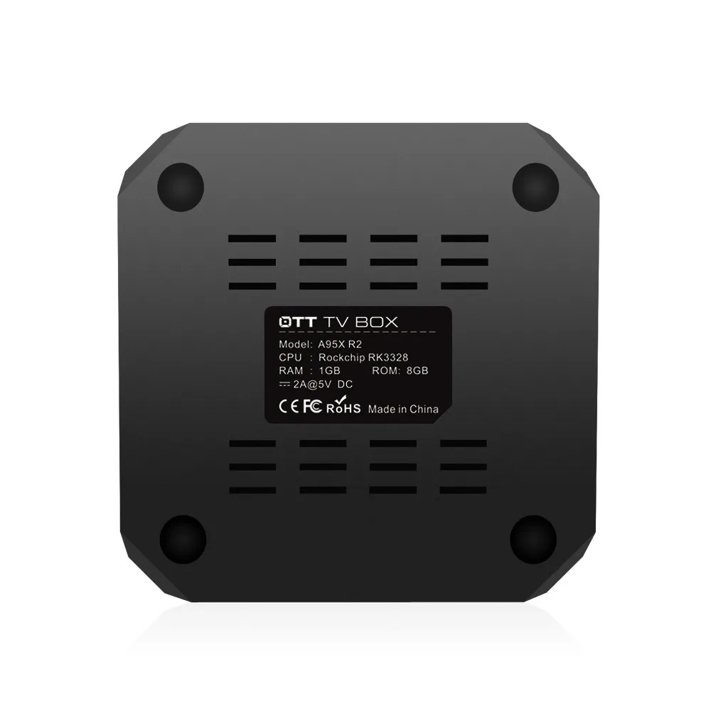 A95X R2 2G 16G Android 7 1 Smart TV Box Almogic S905W четырехъядерный телеприставка 4K 3D H.265 потоковые