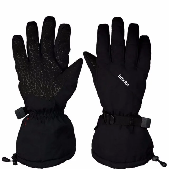 Boodun New Winter Thermal Extended Cuff Ski Gloves Large Size ...