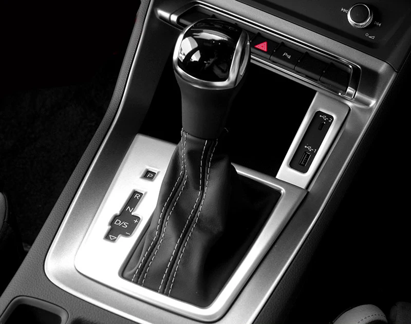 Подходит для Audi Q3 F3 автомобильный Стайлинг ABS внутренняя Передняя центральная консоль шиферная крышка отделка 1 шт. аксессуары левый руль автомобиля
