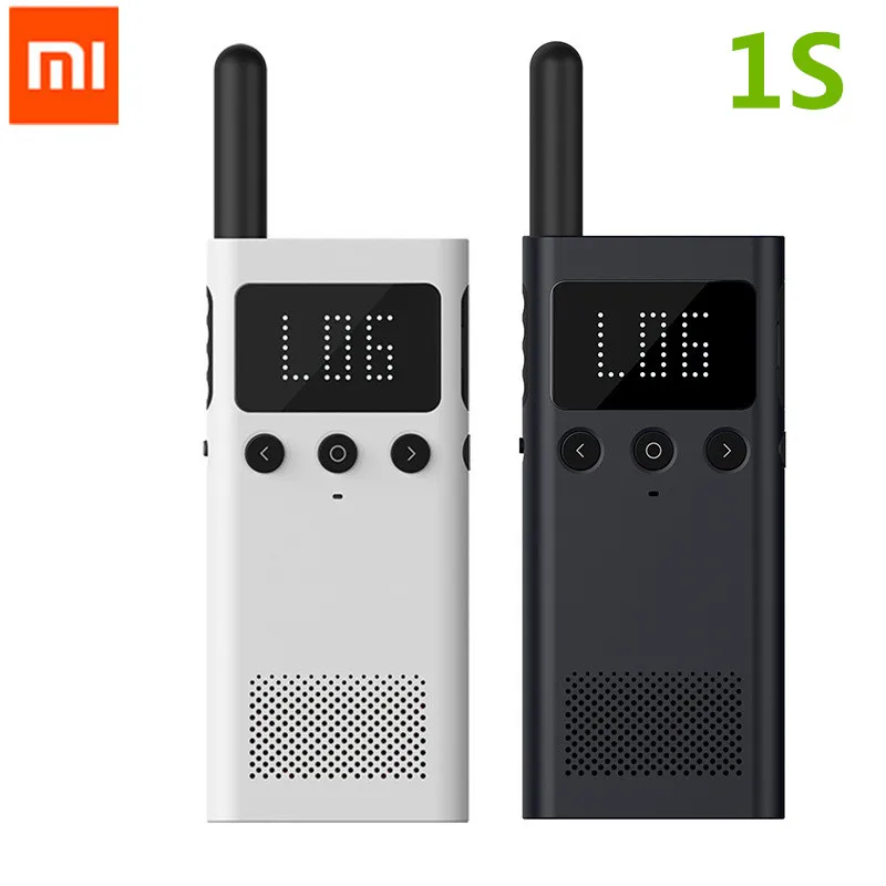 

Original Xiaomi Mijia Smart Walkie smart Talkie With FM Radio Speaker Standby Smart Phone APP Location Share Fast Team Talk new
