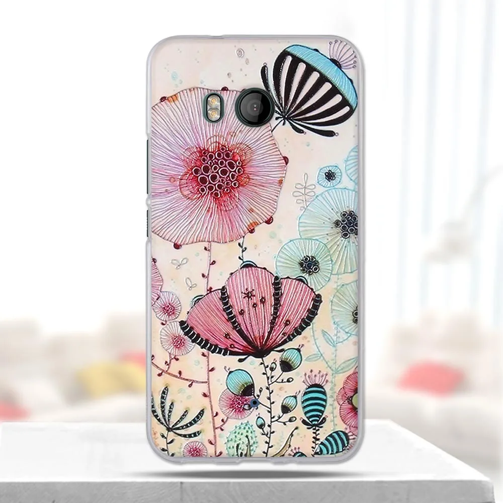 Cases For HTC U11 Case Silicone Soft TPU Cover For HTC U11 5.5" Cover Funda 3D Phone Back Cover Coque Capa For HTC U11 U 11 Case samsung flip cover