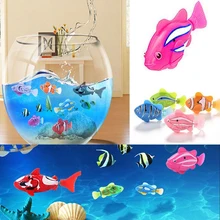 

Electronic Robofish Animals Swimming Water Toys Battery Powered Electric Induction Floating Robo Fish Toy Kids Baby Bath Toy