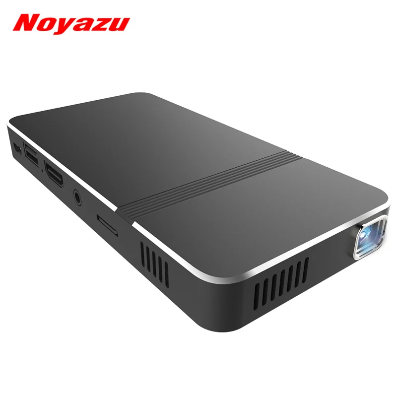 Noyazu портативный мини проектор Карманный HDMI вход Full светодио дный HD LED DLP Projetor wifi