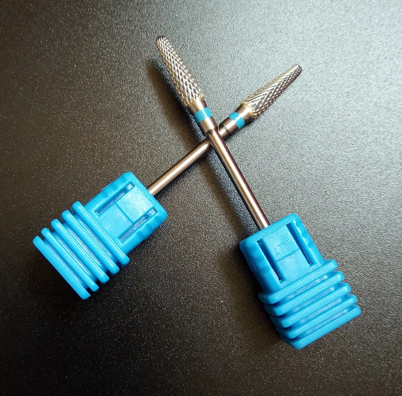 Elétrica do Unha do Carboneto para a Máquina da Broca da Arte do Unha Ferramenta do Pedicure do Manicure Lima do Unha Pces Profissionais Quentes! Broca do Unha 602801 Azul 10 7 Equipamento de unhas artísticas