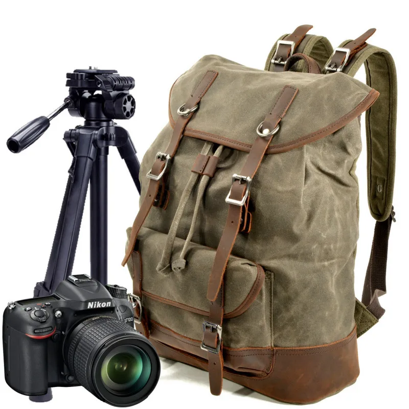 

DSLR Camera Backpack Outdoor Camera Bag Large Capacity Travel Bag Waterproof Rucksack Detachable Inner Photo Bags for Camera