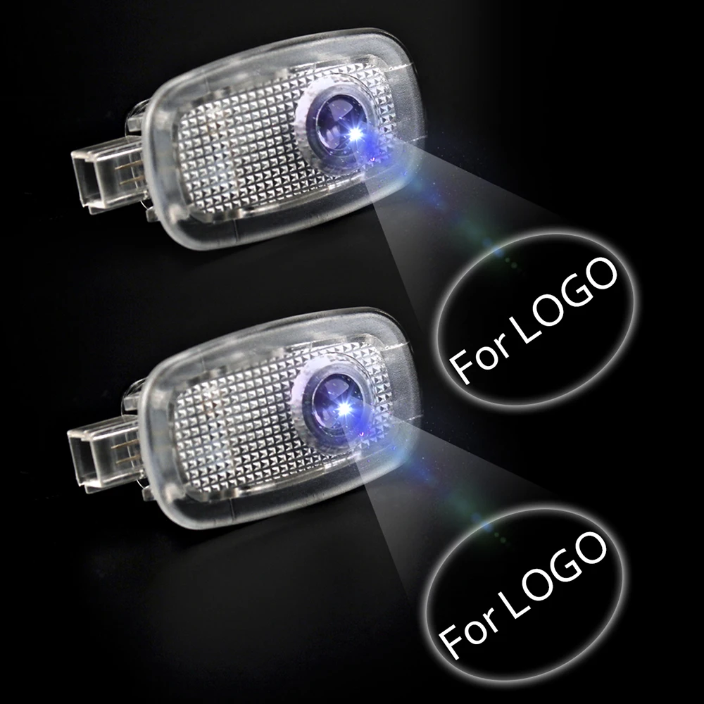 

2Pcs Welcome Light Car Door Light For Mercedes Benz S CLASS W211 W212 AMG S500 S350 LED Bulbs Laser Projector Lights Decorative