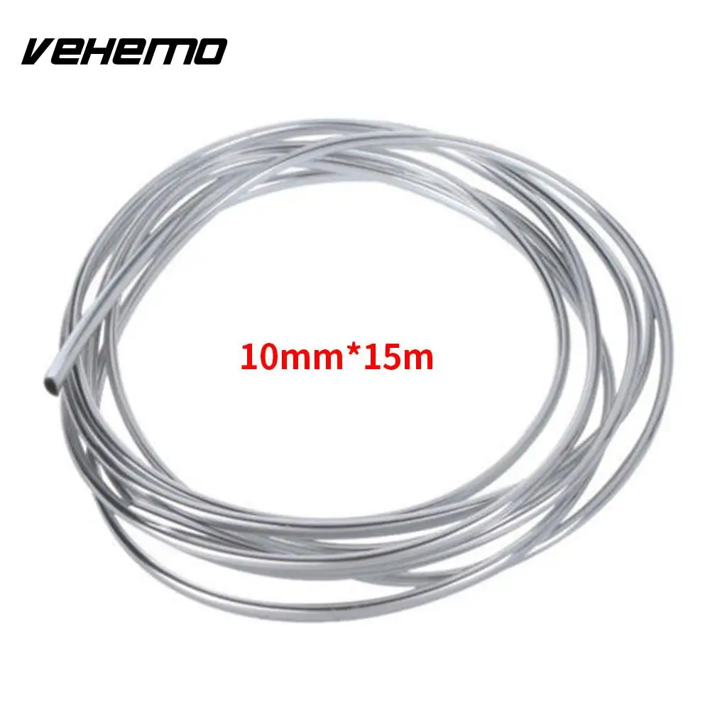 

Sliver Universal Flexible Trim Strip Car Anti-Scratch Strip Decoration Car Trim Interior Trim