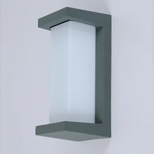 10 Вт водонепроницаемый наружный настенный светильник Настенный светильник светодиодный светильник для крыльца водонепроницаемый светильник Настенный светильник