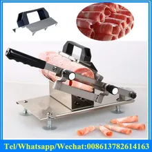 Открывалка для бутылок из нержавеющей стали ручной ломтерезка для замороженного мяса, машина для резки мяса, овощерезка, баранины рулонная машина