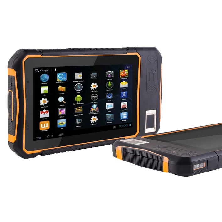 Koop 7 inch Outdoor IP65 Industri euml;le Robuuste Tablet PC Handheld Barcode Scanner Android Tablet Met NFC RFID Barcode Scanner