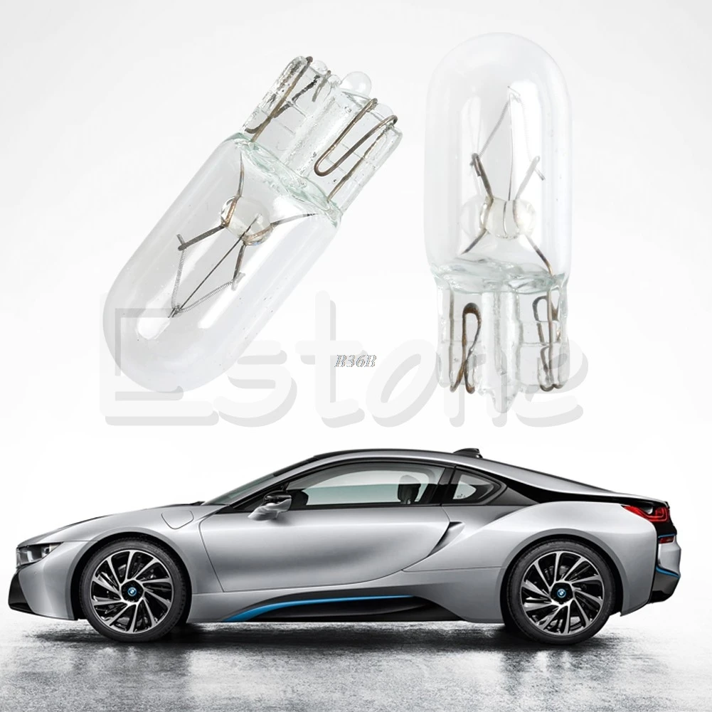 

T10 194 168 W5W 5W Halogen Bulb Cool White Signal External Car Light Lamp