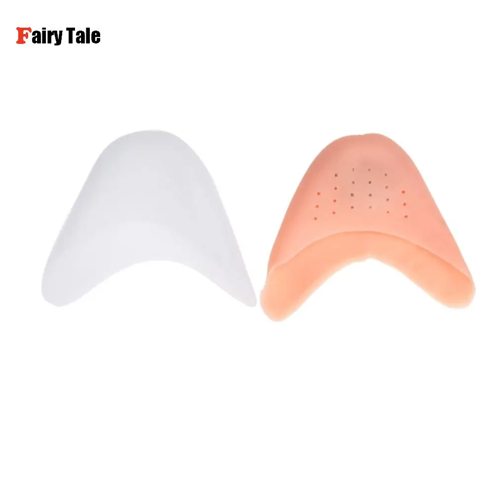 

3 Pair Foot Care Pointe Ballet Dance Toe Cap Cover Pads Tiptoe Protective Protector Soft Silicone Gel Feet Cover Insoles