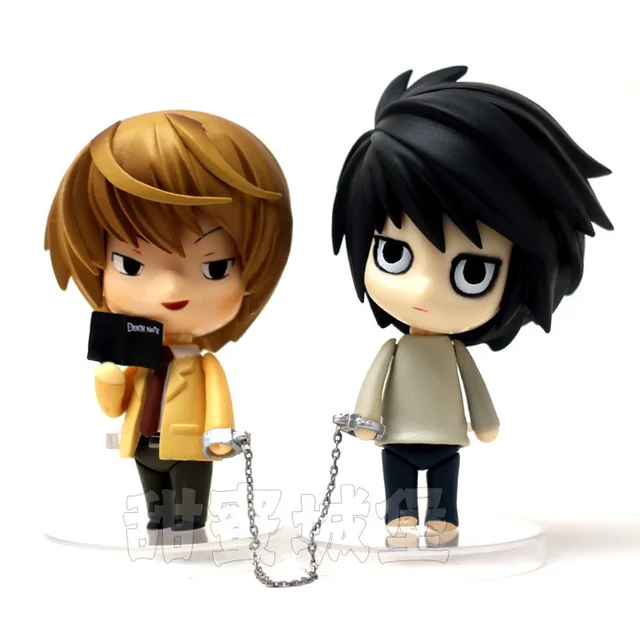 Good Smile Nendoroid Death Note L 4 Light Yagami Kira 10 Cm 12 17 Scene Figura Giocattoli In