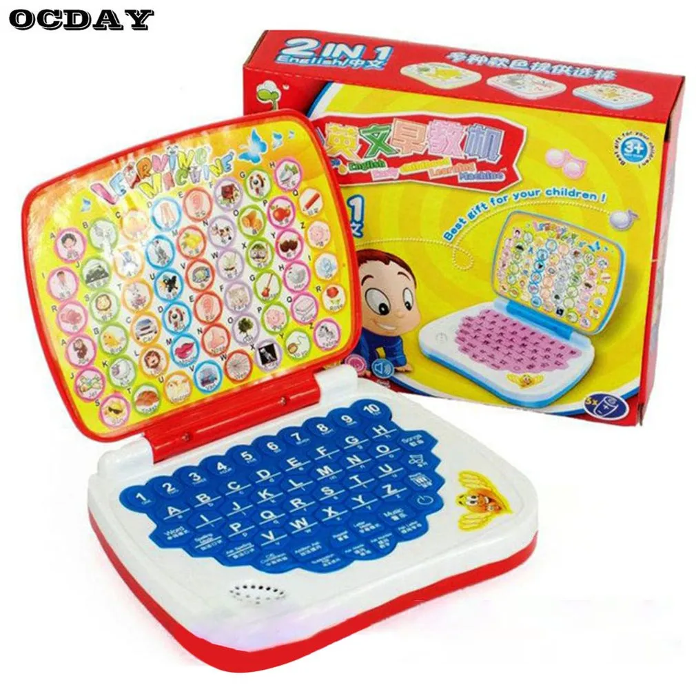 

Multifunctional Bilingual Learning Machine for Kids Baby Early Educational Toy Kids Computer Toy Children Gift Developmental Toy