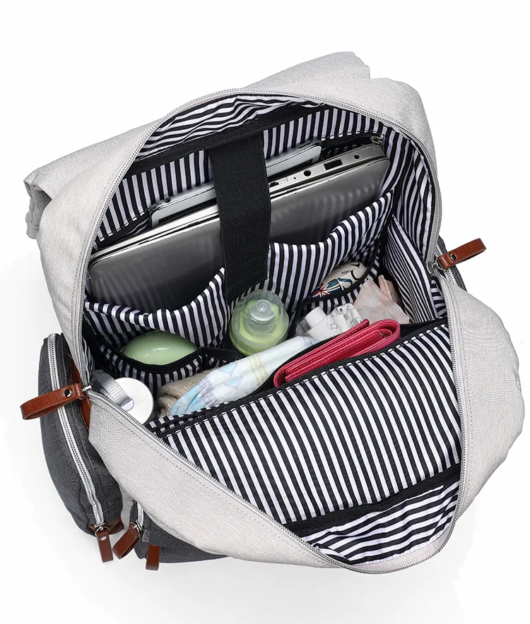  Maternity Diaper Bag Kit Fashion Mummy Multifunction Travel Backpack Large Capacity Waterproof Baby