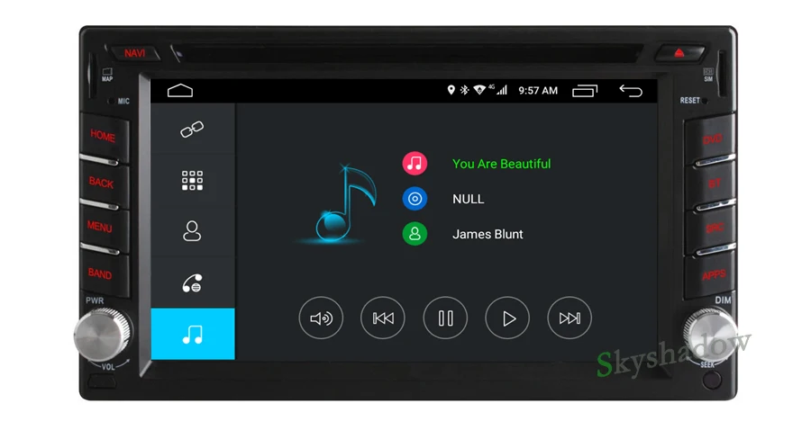 Cheap C500 4G SIM LTE Android 6.0 8 Core 2GB RAM For Universal 2 din Car DVD player GPS map Wifi Bluetooth RDS Radio For Nissan 7