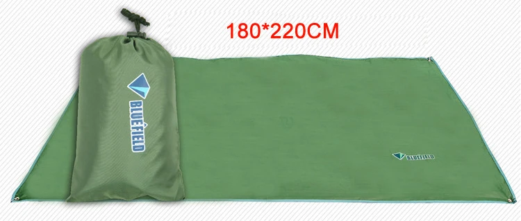 Открытый солнцезащитный водонепроницаемый походный коврик Сверхлегкий брезент портативный Оксфорд пляжный коврик Многофункциональный тент навес одеяло для пикника - Цвет: 180X220CM   M