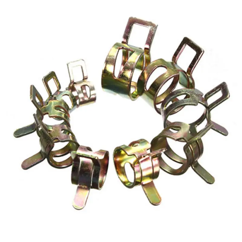 14mmAs The Picture Spring Band Fuel Hose Clips Silicone Pipe Clamp Flexible Option 14mmAs The Picture Spring Band Fuel Hose Clips Silicone Pipe Clamp Flexible Option