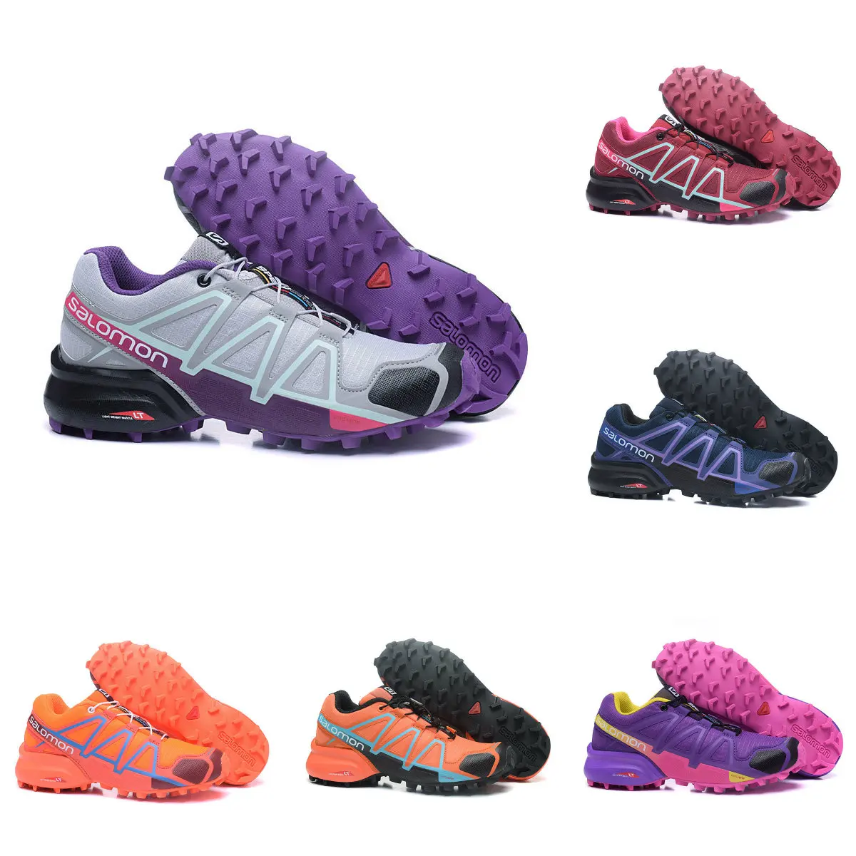 

Cheap Salomon Speed Cross 4 Free Run RETRO WALKING Sport Shoes Outdoor Running Sneakers for Women Footwear SIZE36-41