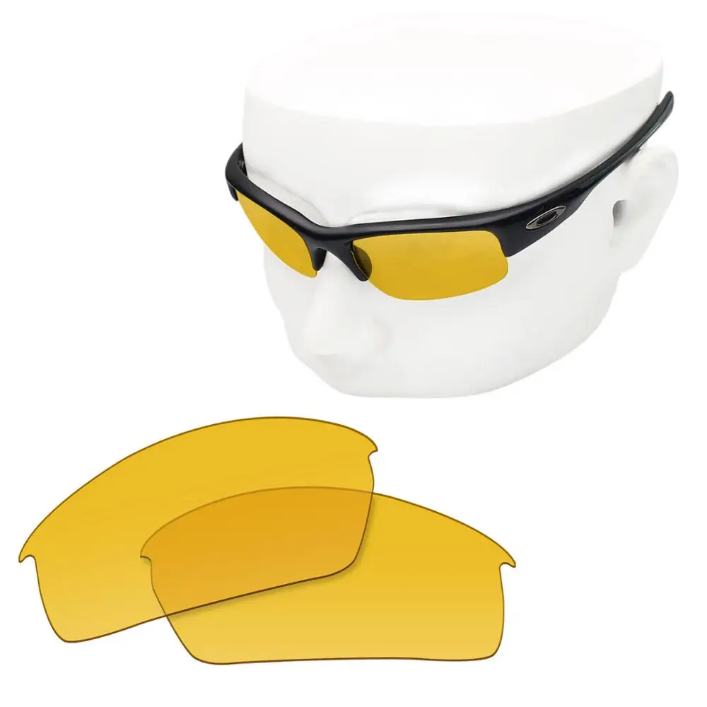 

Сменные линзы OOWLIT желтого цвета HD для солнцезащитных очков Oakley Bottlecap