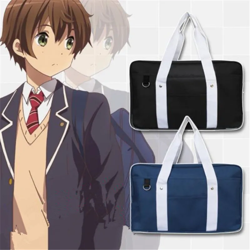 

Anime Japanese Uniformed Commuter Student Satchel College Cosplay Shoulder Bag Handbag Large Capacity