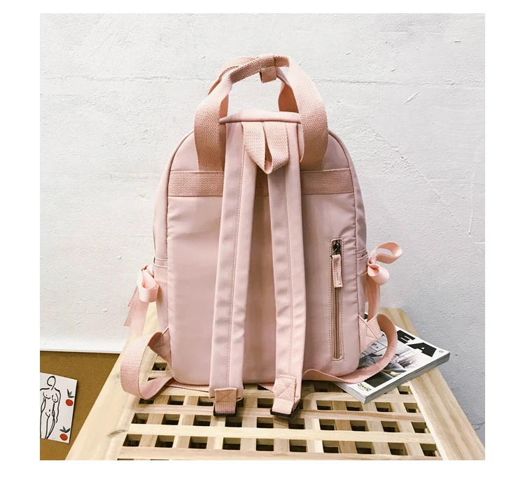 Menghuo Fashion Backpack Women Cute Bow Backpacks for Teenager Girls School Bags Mochilas Feminina Rucksack Mochilas Mujer 2018_35_26