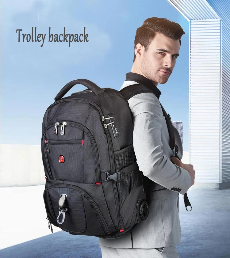 Новая мужская деловая многофункциональная сумка-интернат для багажа mala дорожная сумка с колесиками чемодан сундук для мальчика рюкзак для переноски сумки