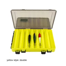 Новая приманка для рыбалки двойная коробка для хранения односторонний водонепроницаемый Крючки Чехол для хранения XD88