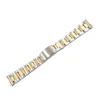 CARLYWET 13 17 19 20mm Wholesale 316L Stainless Steel Two Tone Rose Gold Silver Watch Band Strap Oyster Bracelet For Dayjust ► Photo 2/6