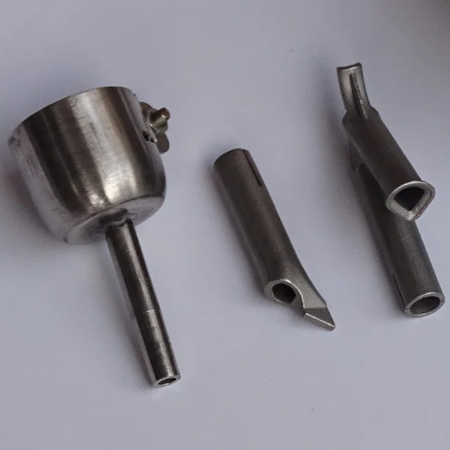 

Free Shipping 5mm round welding nozzle & 7mm triangle speed nozzle & tacking nozzle for platic welders,hot air gun,heat gun kit