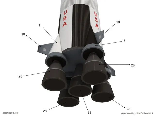 37 см 1:300 Сатурн V ракета бумажная модель «сделай сам» головоломка руководство пространство 3D бумага Оригами художественная игрушка