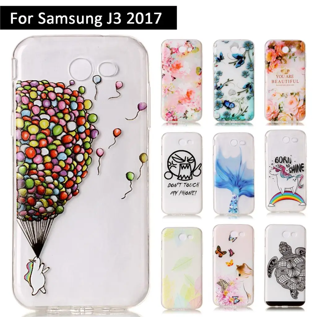 3D рельефный милый чехол для Samsung Galaxy J3 2017 J330 J330F чехол-накладка Sansung J 3 330 330F мягкие