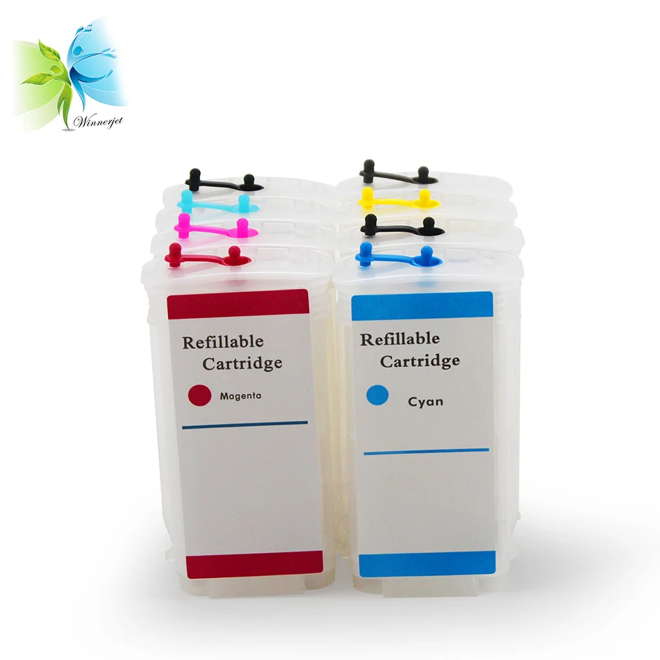 WINNERJET 130ml For HP 70 Empty Refillable Ink Cartridge With Permanent