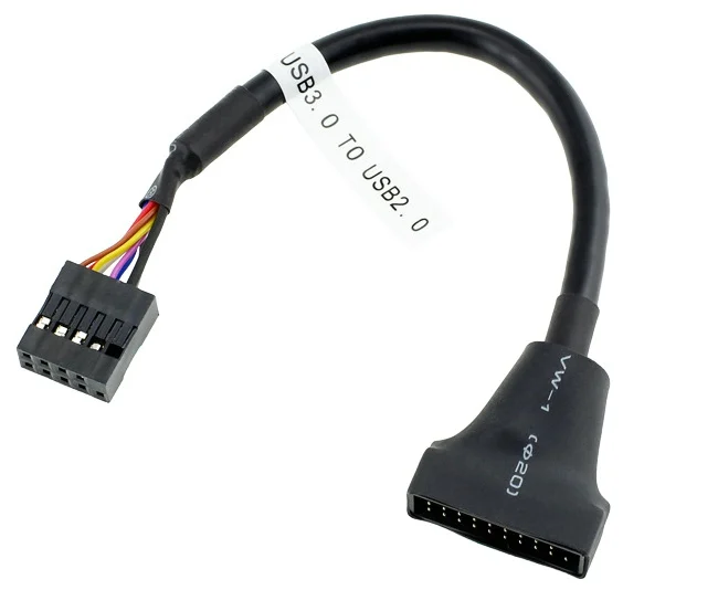 Материнская плата DHL 100 шт./лот материнская USB 3 0 20 контактный штекер на 2 9 Женский