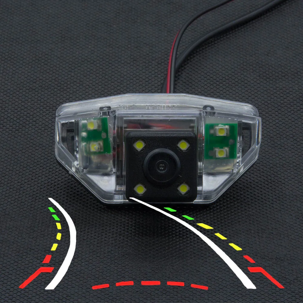 

Reversing Camera Trajectory Tracks Car Parking Rear view Camerafor Honda CRV 2008 2009 2010 New Fit (hatchback) 2008 -2011