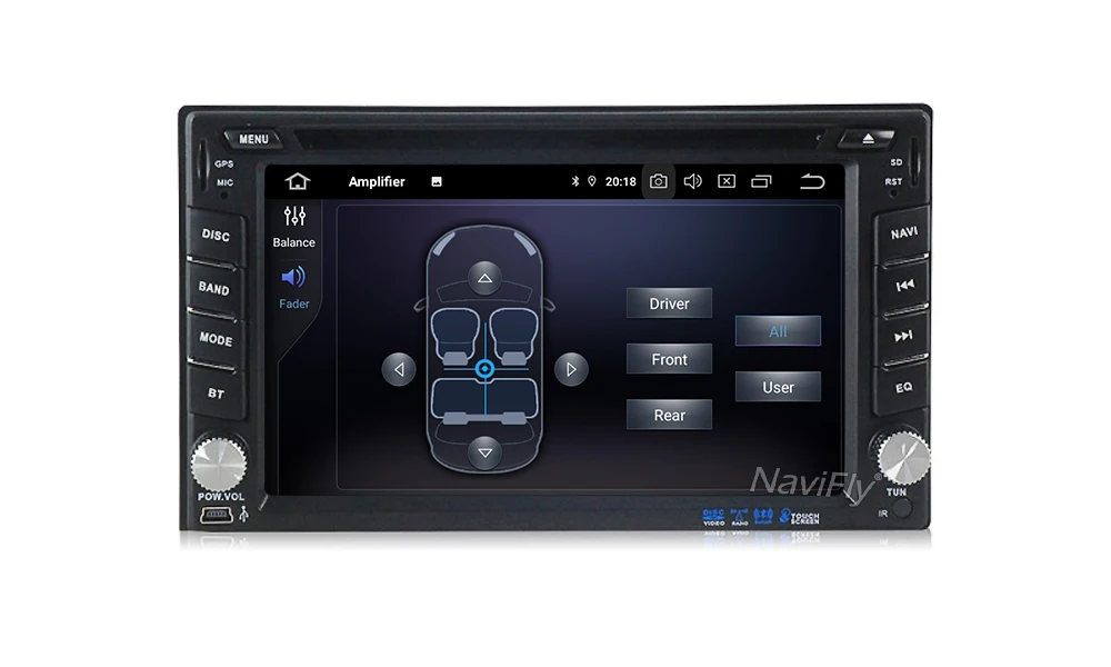 Clearance NaviFly IPS Screen DSP Android9.0 two Din Car Multimedia for NISSAN 2Din Universal supprt obd2 VIEW CAMERA DVR multilingual 35