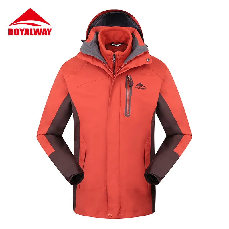 

ROYALWAY Hiking Camping Outdoor Jackets Men Cikrilan Waterproof Windproof Softshell Sports Jacket Trekking Jackets#RFOM4392F