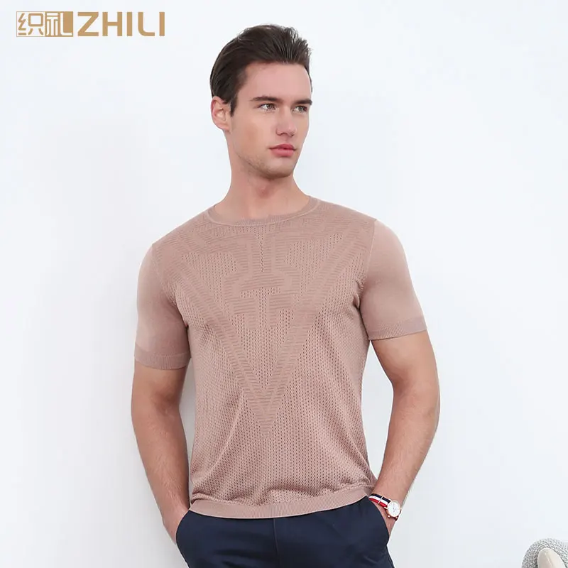 

ZHILI 2019 New Summer Men's Crew Neck T-Shirt (S-4XL)