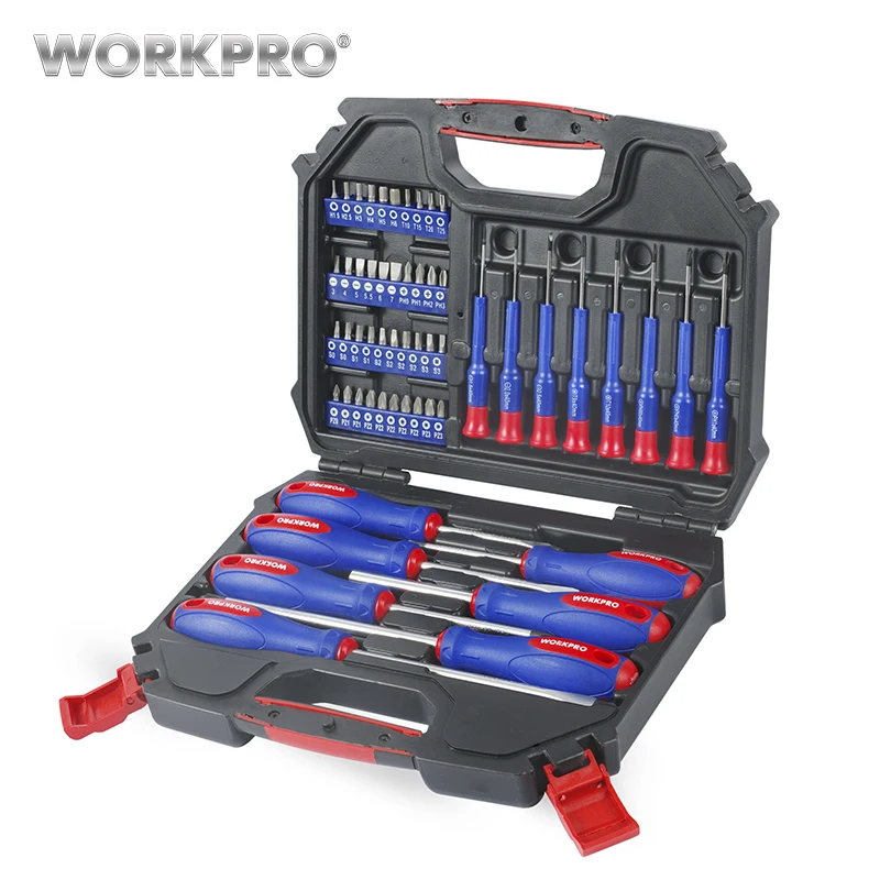 

WORKPRO 55PC Screwdrivers for phone Precision Screwdrivers Set Screw driver Bits