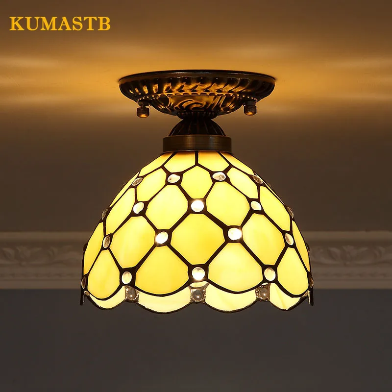 

European Minimalist Warm Bedroom Ceiling Lights Balcony Cafe Bar Ceiling Lamp Stairs Aisle Ceiling Lamps