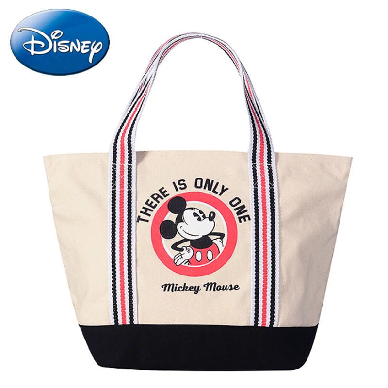 

Disney 2019 New Mickey Women ShoulderBag Girl Casual Totes-Handbag Daily Shopping Purpose Messenger High Quality Crossbody