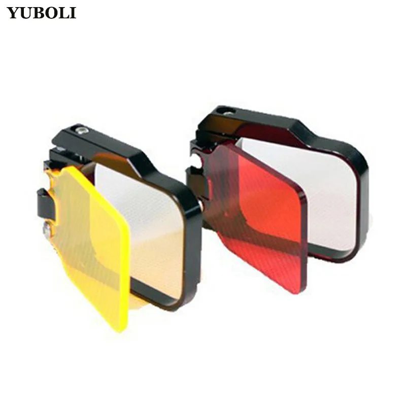 High Quality GOPRO hero4 yi 4k Red Filter len For Gopro