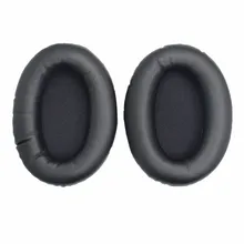 Черная белка кожа Запасные подушечки для наушников ушной вкладыш подушки крышка для kingston HyperX Cloud II KHX-HSCP-GM Cloud I II наушники
