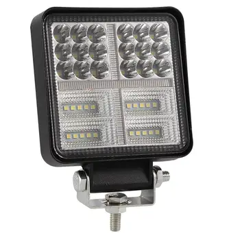 

4 "162W High Power LED Light Square Car Working Light Headlight Bulb 10-30V DC Die Cast Aluminum Car Auto Working Lamp