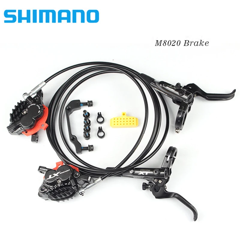 

Shimano Deore XT BR-M8020 4 Piston Brake MTB Mountain Disc Brakes Hydraulic Front & Rear Set M8020 brake Better than M8000