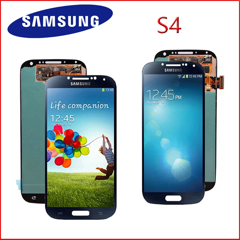 Сменный сенсорный ЖК-экран для SAMSUNG Galaxy S4 i9505 i9500 i9506 i9515 | Мобильные телефоны и